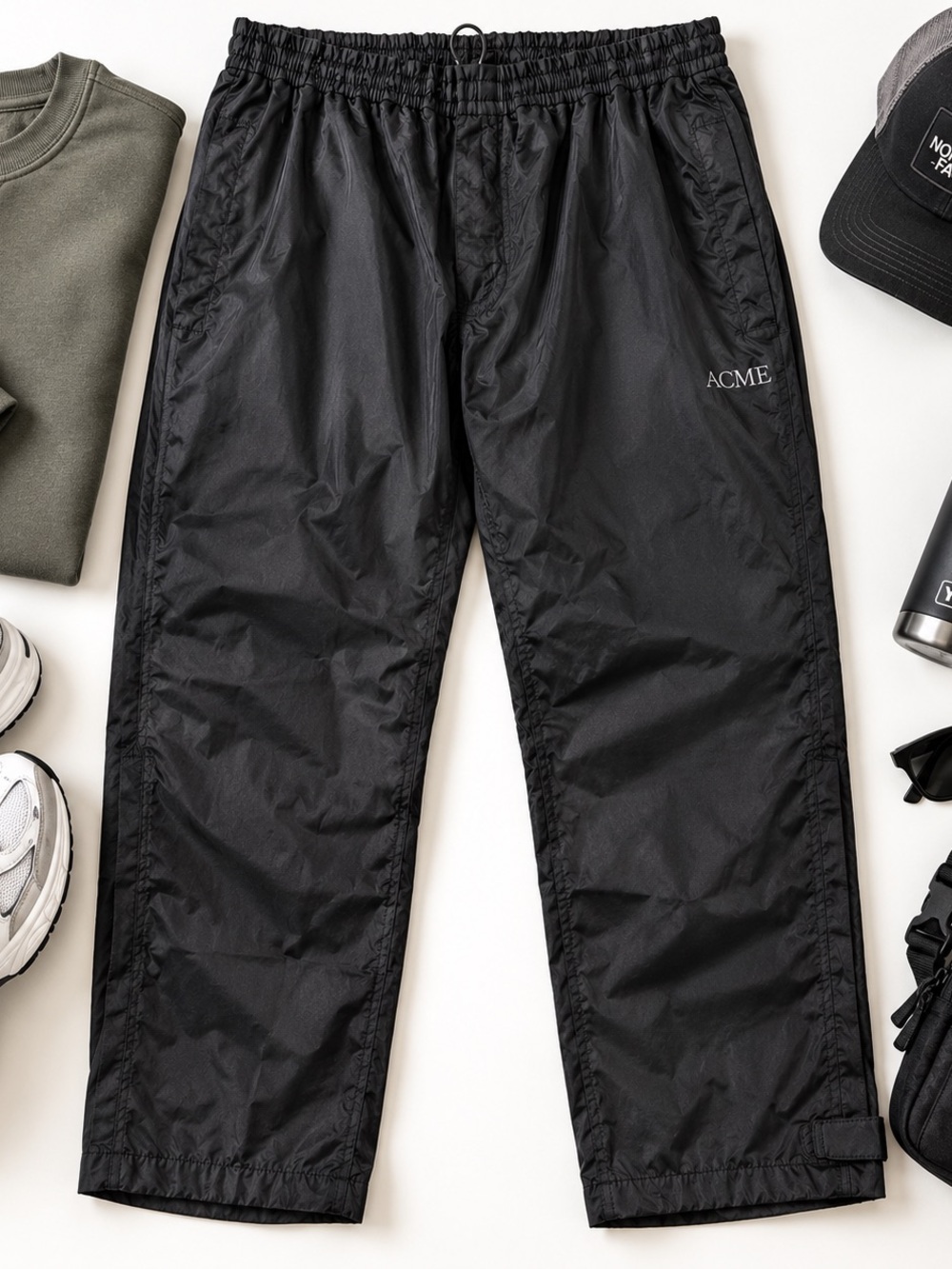 ACME Men’s Black Lightweight Jogger Pants